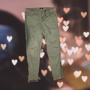 Gray/Green BDG pants